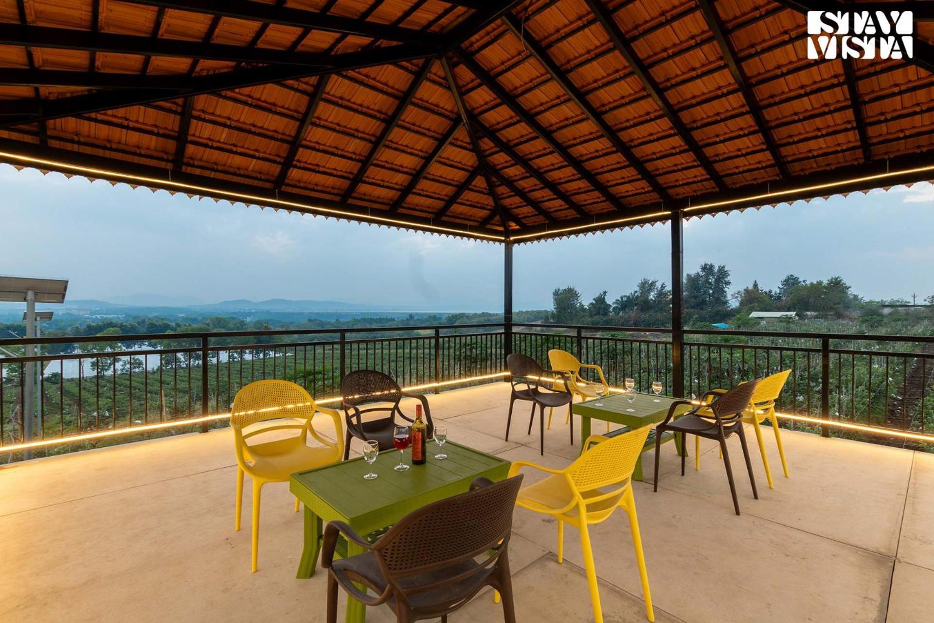 Stayvista'S Harvest Haven - Pool-View Villa With Deck & Machan Near Sula Nashik Exterior photo