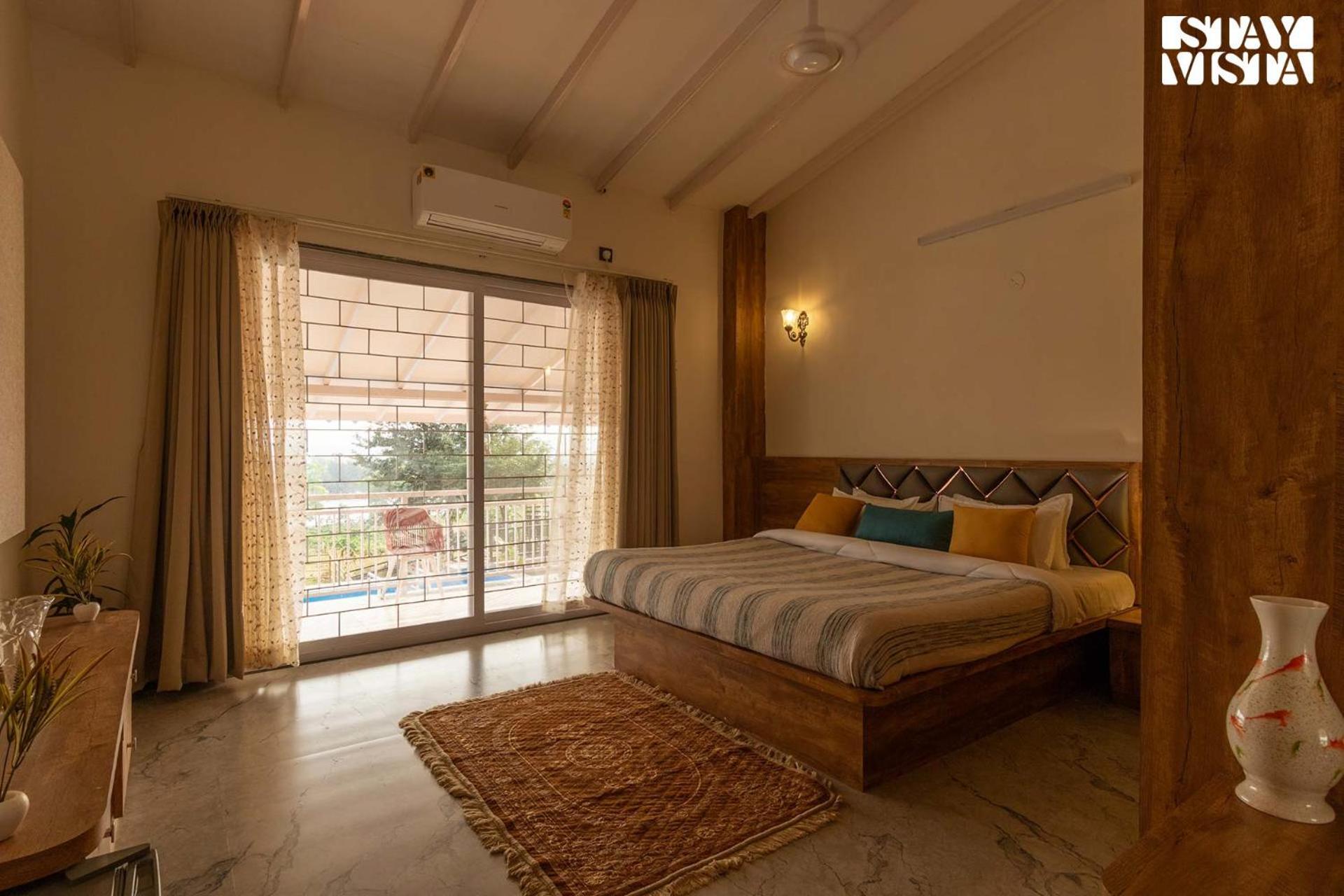 Stayvista'S Harvest Haven - Pool-View Villa With Deck & Machan Near Sula Nashik Exterior photo