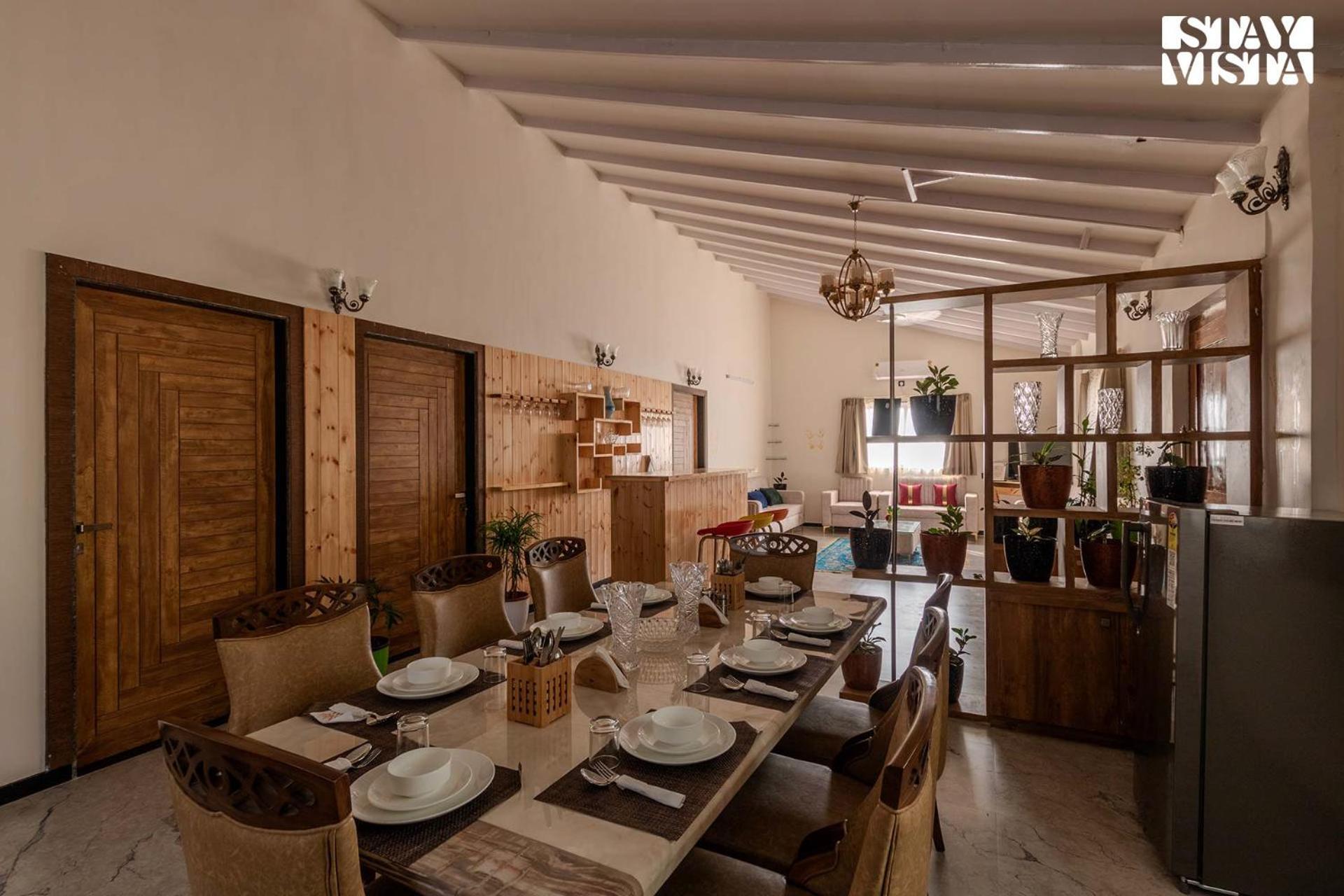 Stayvista'S Harvest Haven - Pool-View Villa With Deck & Machan Near Sula Nashik Exterior photo