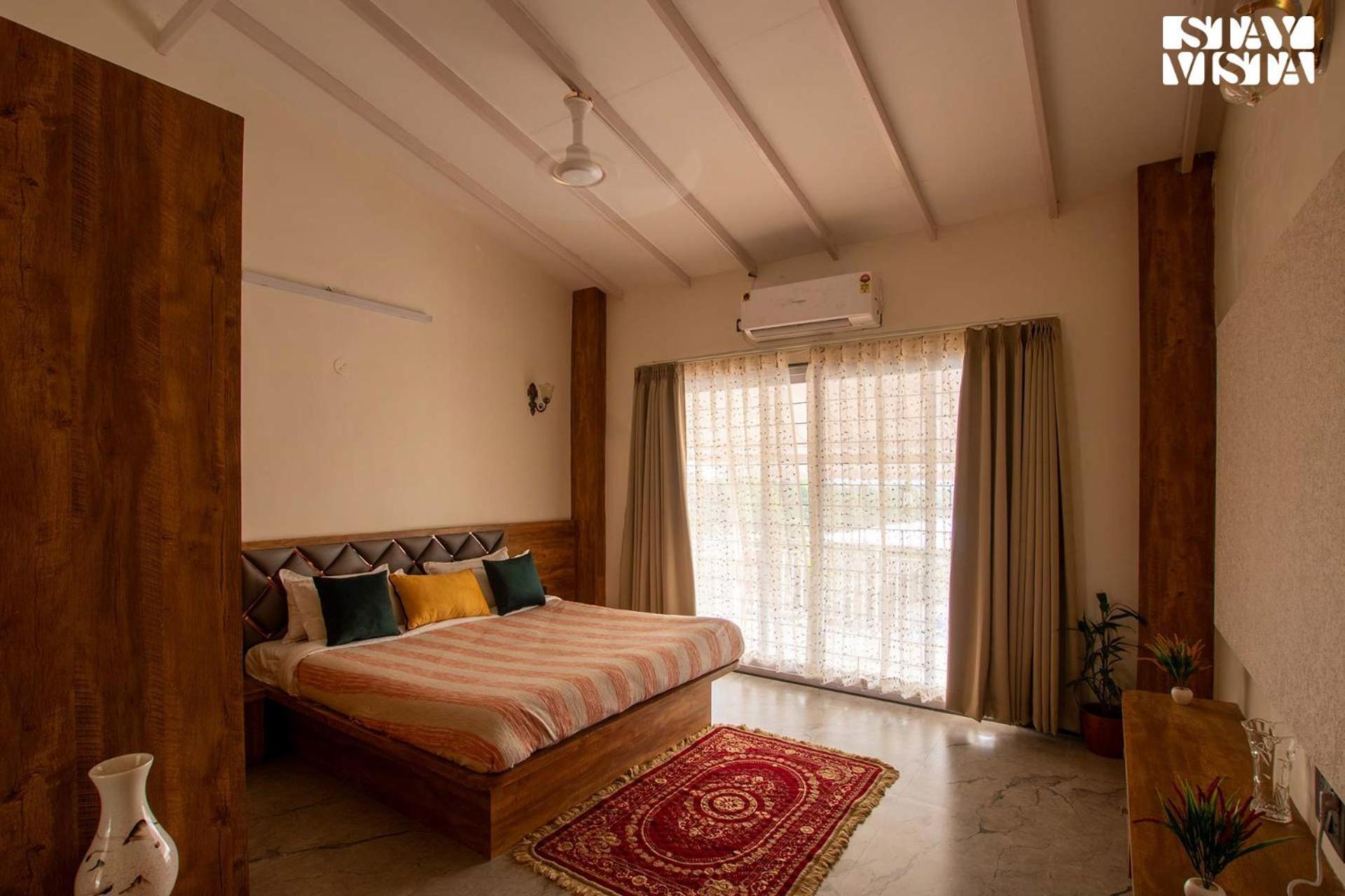 Stayvista'S Harvest Haven - Pool-View Villa With Deck & Machan Near Sula Nashik Exterior photo